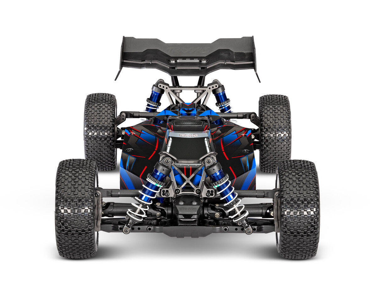 Traxxas Buggy 1/8 Jato 4x4 VXL RTR 90386-4 bleu - Breizh Modélisme.