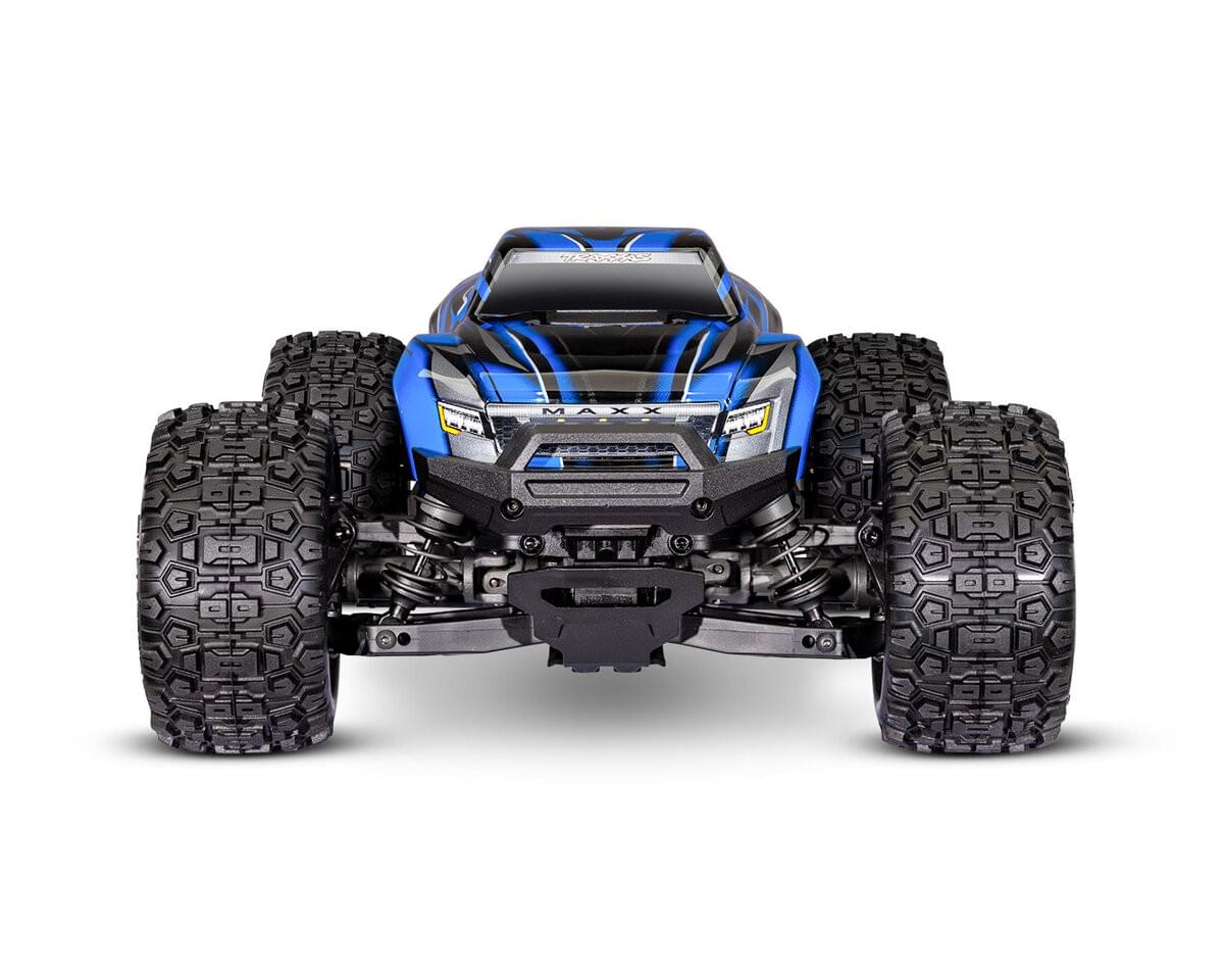 Traxxas Mini Maxx BL-2S - bleu 107154-1 - Breizh Modélisme.