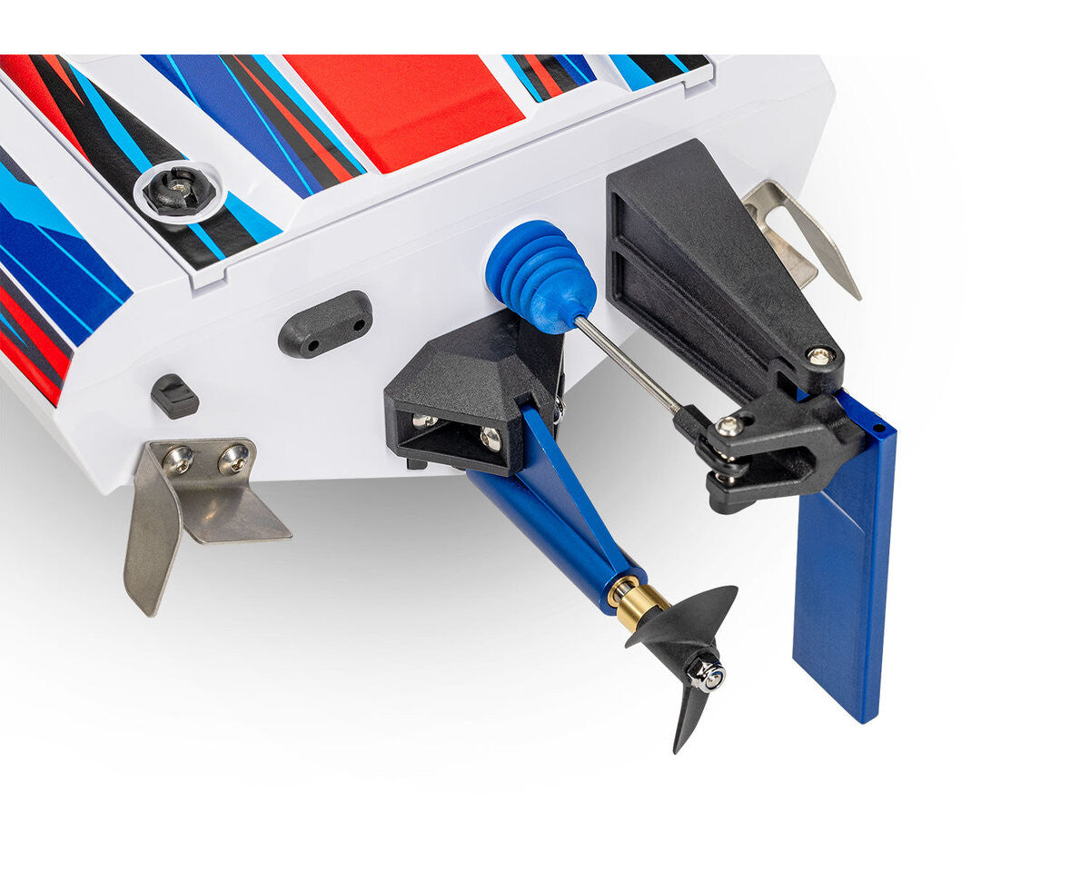Traxxas Offshore Disruptor VXL 4S RTR 106064-4 bleu - Breizh Modélisme.