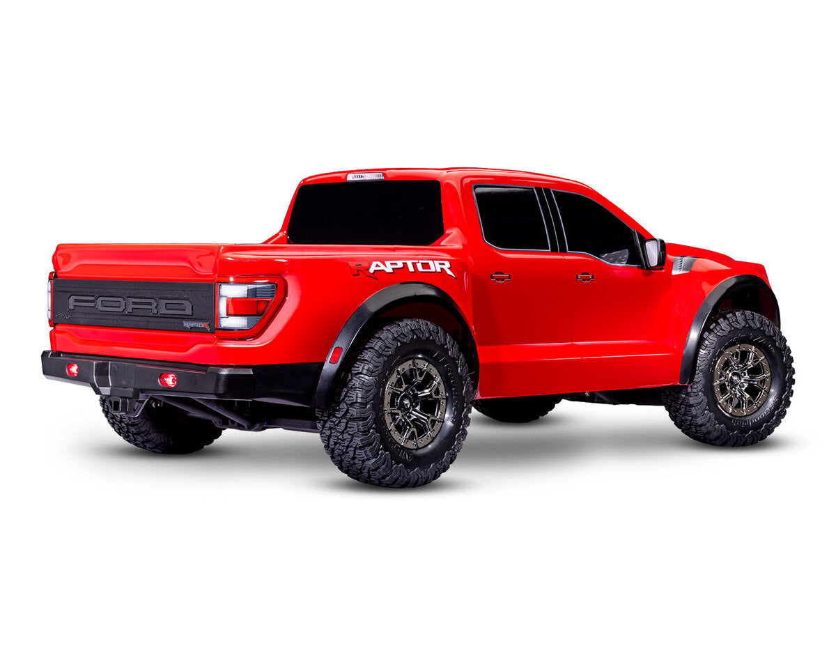 Traxxas Ford F-150 Raptor R 4x4 VXL TSM ID RTR 101076-4 rouge