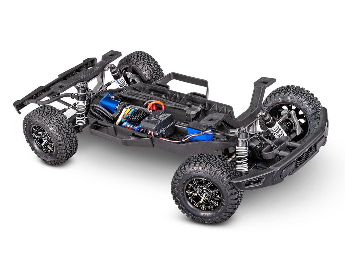 Traxxas Ford F-150 Raptor R 4x4 VXL TSM ID RTR 101076-4 rouge - Breizh Modélisme.