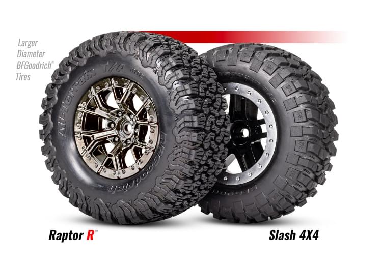 Traxxas Ford F-150 Raptor R 4x4 VXL TSM ID RTR 101076-4 rouge - Breizh Modélisme.