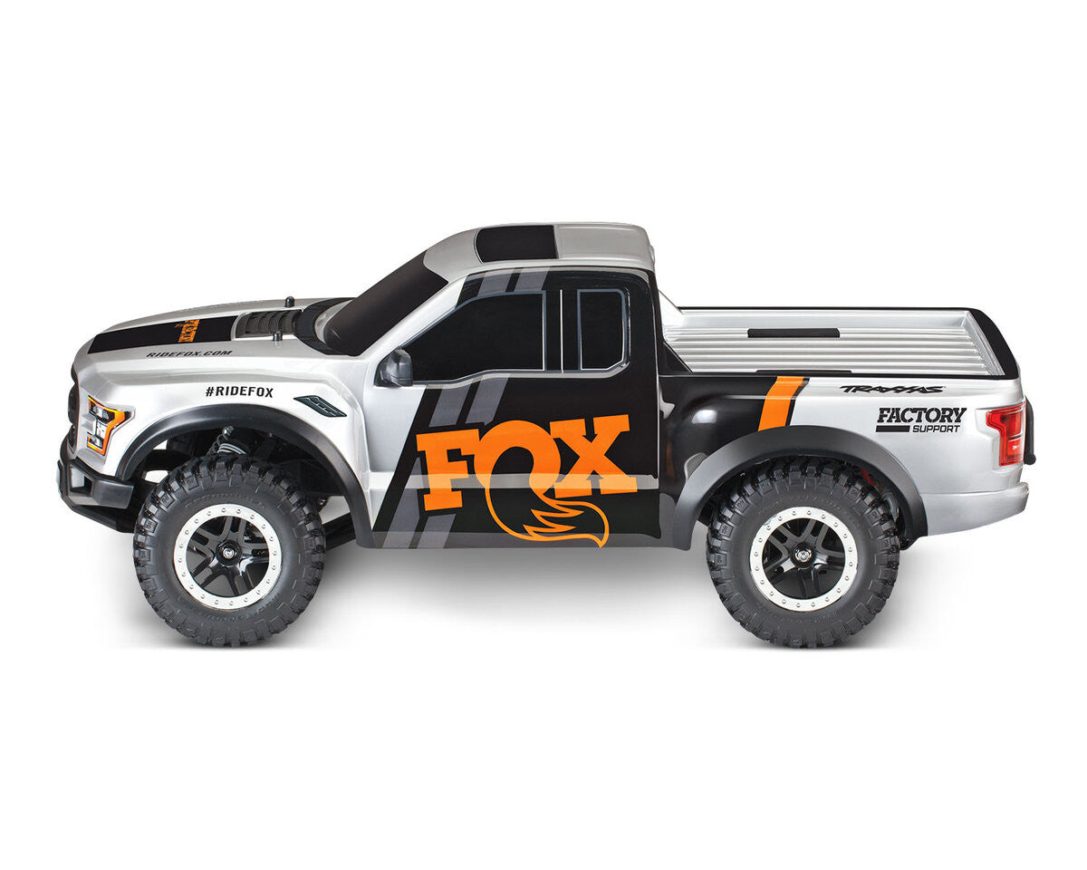Traxxas Ford Raptor F-150 Fox Racing BL-2s RTR 58394-4 Fox - Breizh Modélisme.