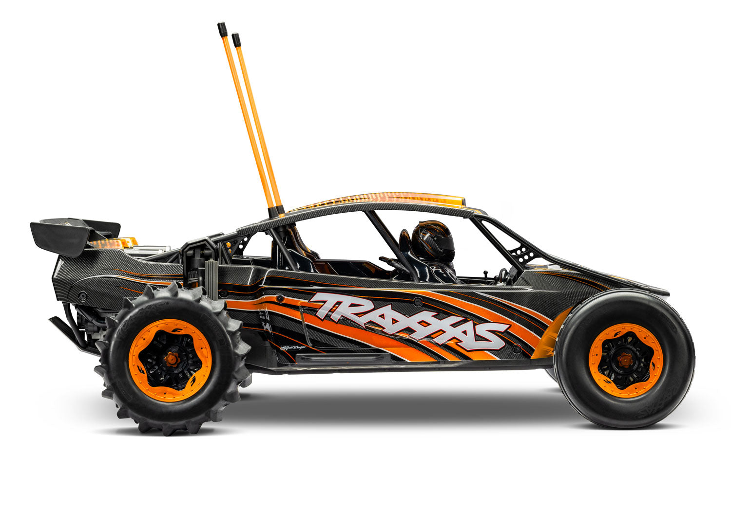 Traxxas Funco Pro scale Sand car VXL 8S TSM RTR 109076-4 orange - Breizh Modélisme.