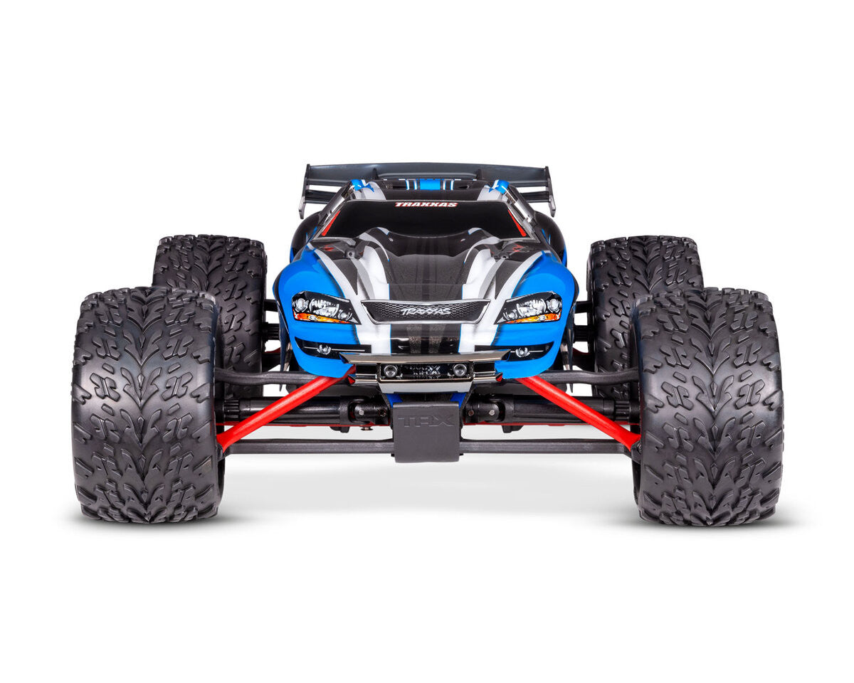 Traxxas Mini E Revo 4WD RTR 1/16 bleu 71054-8 - Breizh Modélisme.