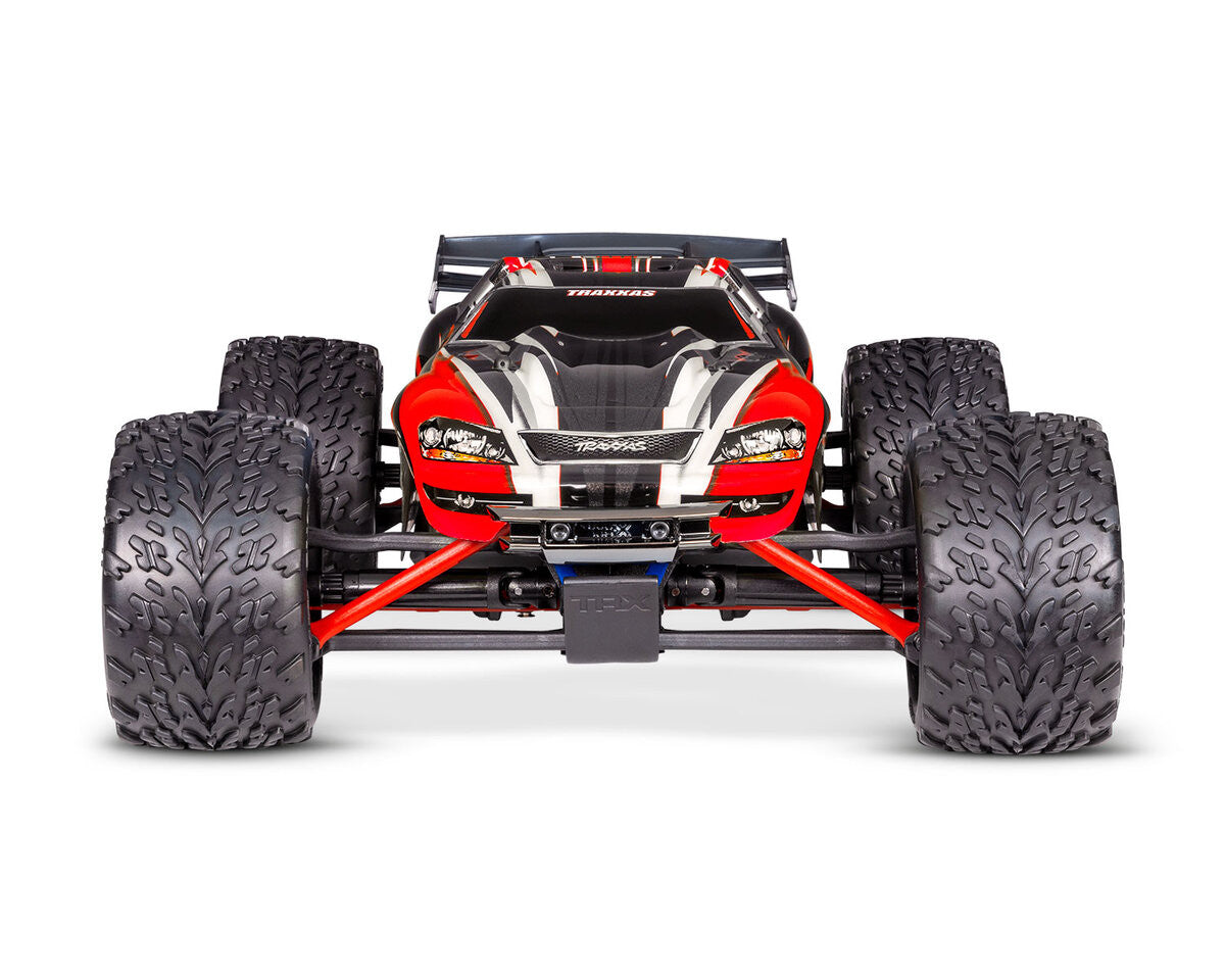 Traxxas Mini E Revo 4WD RTR 1/16 rouge 71054-8 - Breizh Modélisme.