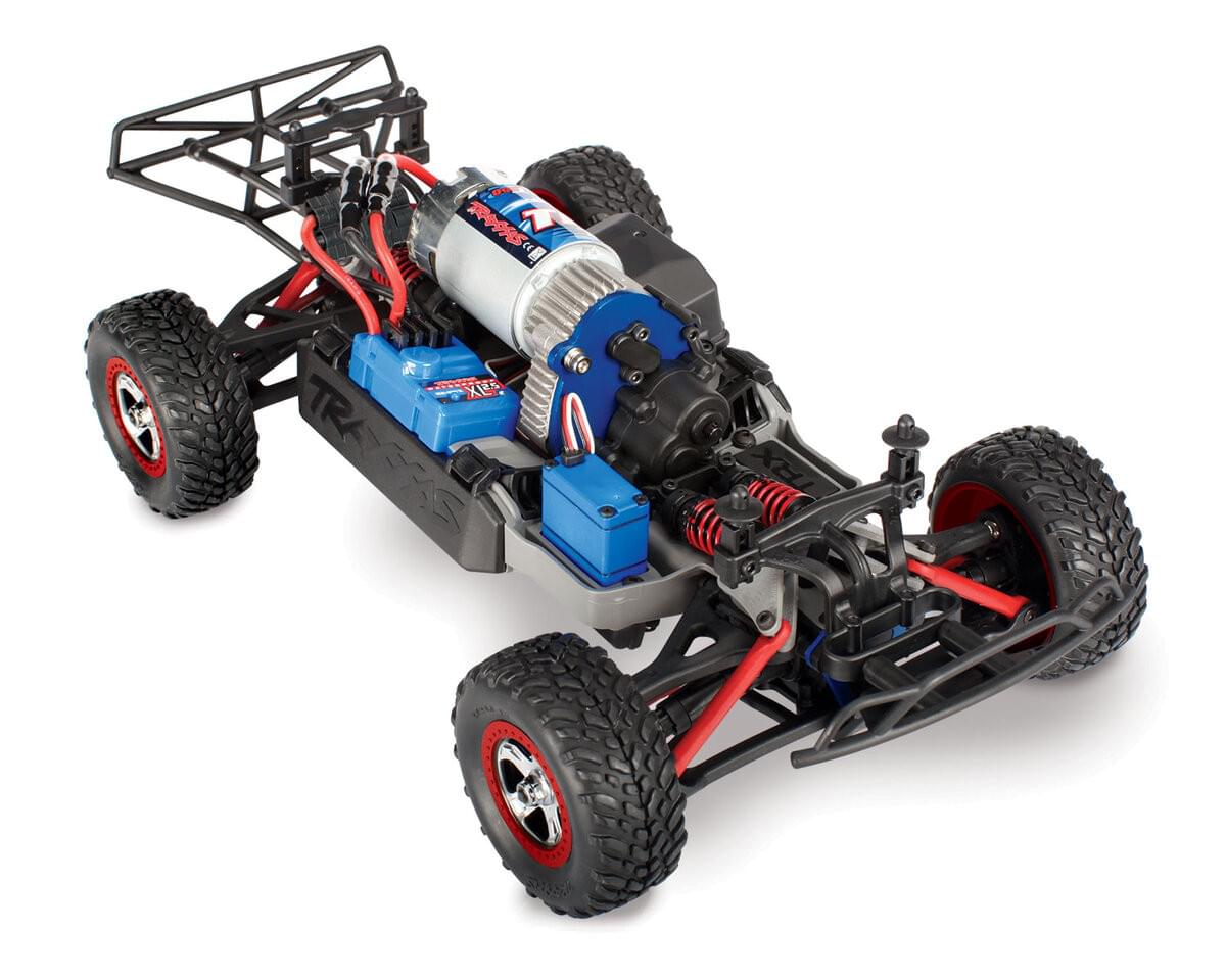 Traxxas Mini Slash 4X4 RTR 1/16 - 70054-8 rouge - Breizh Modélisme.