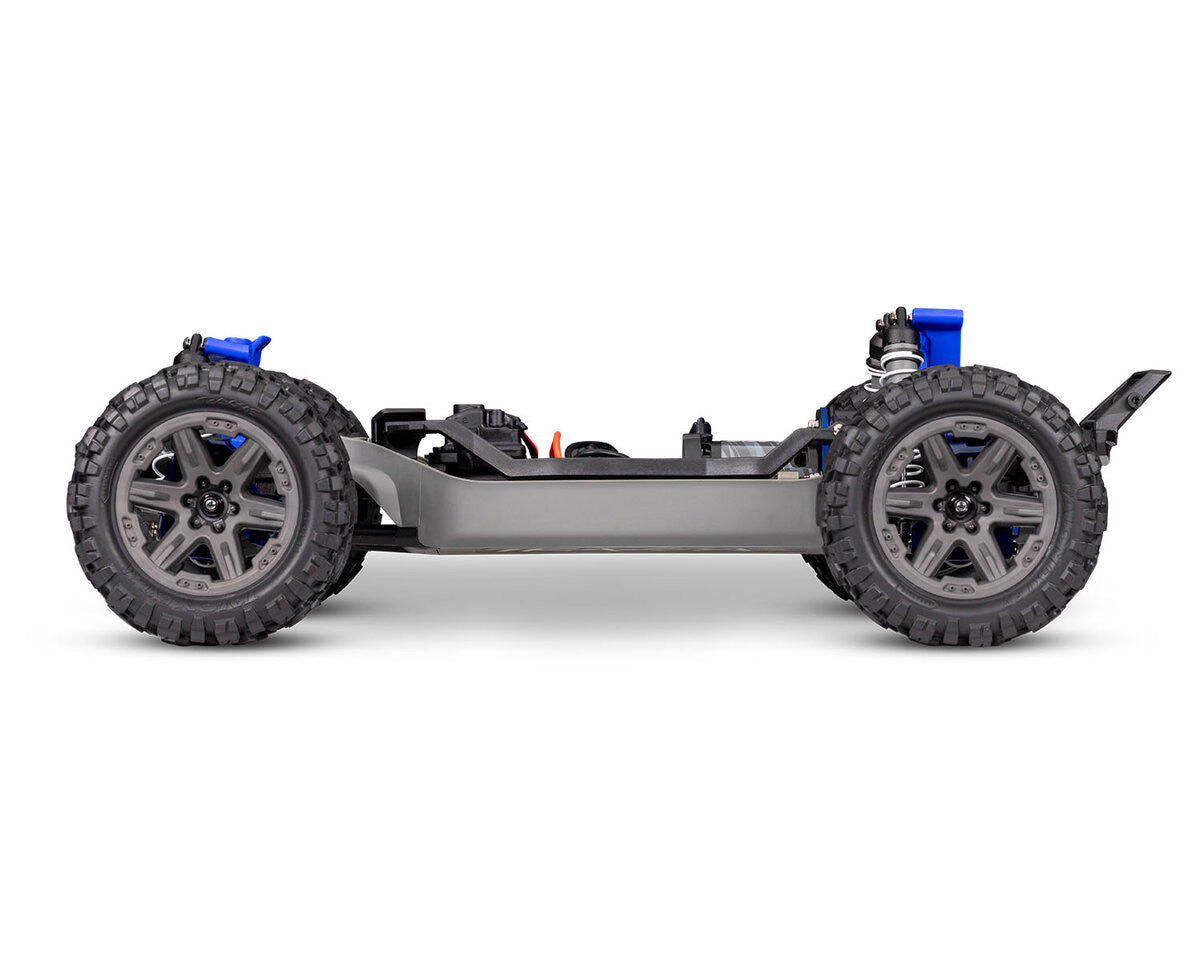 Traxxas Rustler 4x4 BL-2s RTR 67164-4 bleu - Breizh Modélisme.
