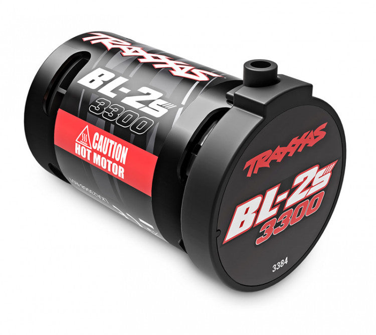 Traxxas Rustler 4x4 BL-2s RTR 67164-4 rouge - Breizh Modélisme.