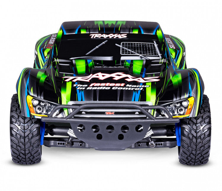 Traxxas Slash 4x4 BL-2s RTR 68154-4 vert - Breizh Modélisme.