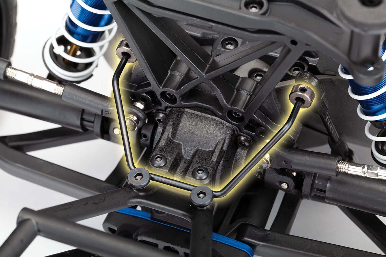 Traxxas Slash 4x4 LCG Ultimate Orange VXL TQi TSM RTR 68277-4 Clipless - Breizh Modélisme.