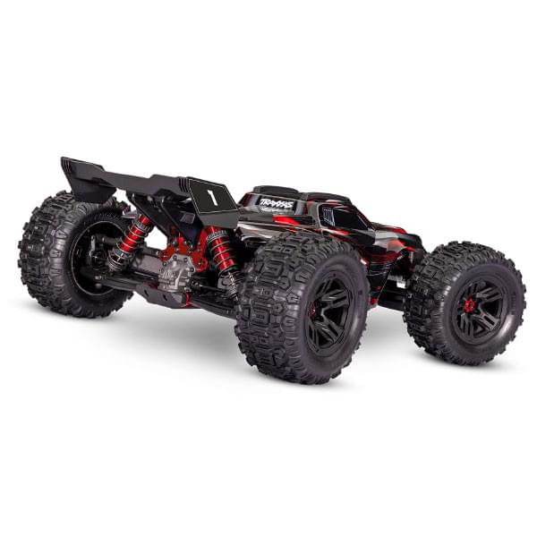 Traxxas Sledge 1/8 Brushless belted rouge VXL 6S TQi ID RTR - 95096-4 - Breizh Modélisme.