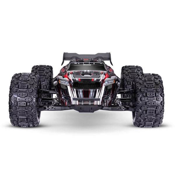 Traxxas Sledge 1/8 Brushless belted rouge VXL 6S TQi ID RTR - 95096-4 - Breizh Modélisme.