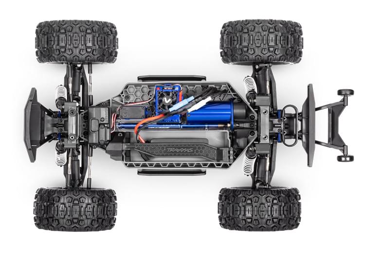 Traxxas Stampede 4x4 VXL HD 3s 1/10 RTR TQi TSM 90376-4 orange - Breizh Modélisme.