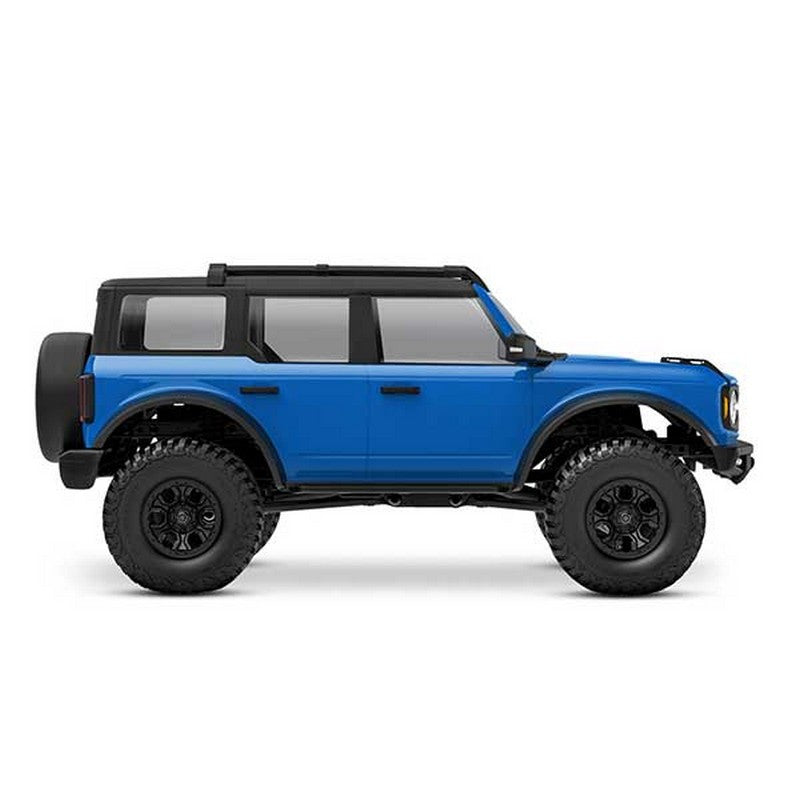 Traxxas TRX-4M 1/18 Ford Bronco Crawler Bleu RTR - 97074-1 - Breizh Modélisme.