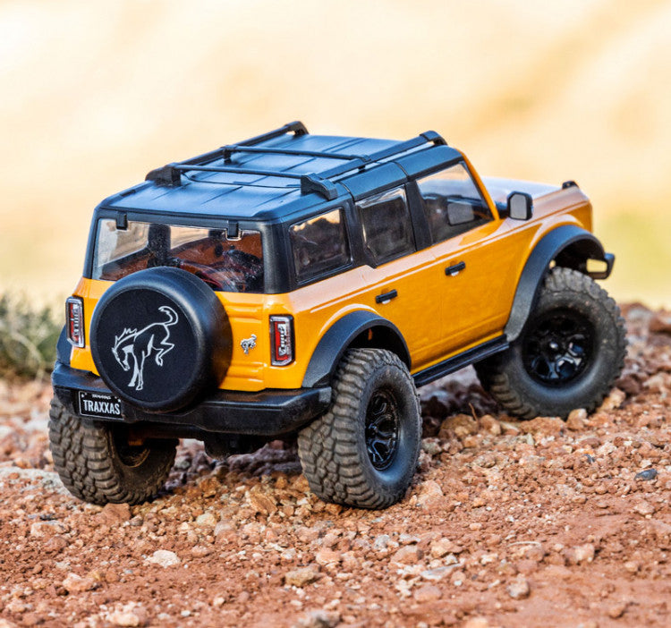 Traxxas TRX-4M 1/18 Ford Bronco Crawler Orange RTR - 97074-1 - Breizh Modélisme.