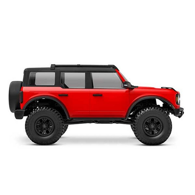 Traxxas TRX-4M 1/18 Ford Bronco Crawler Rouge RTR - 97074-1 - Breizh Modélisme.