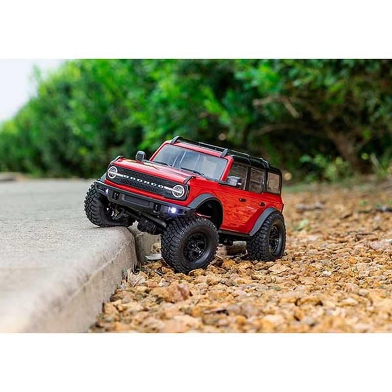 Traxxas TRX-4M 1/18 Ford Bronco Crawler Rouge RTR - 97074-1 - Breizh Modélisme.