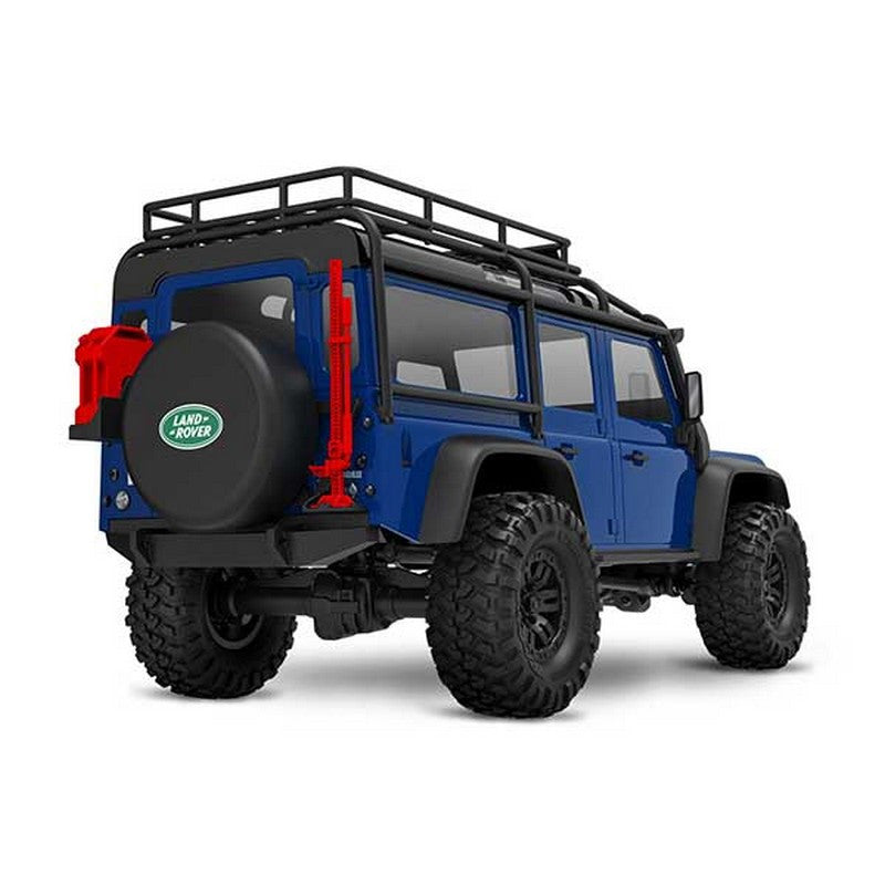 Traxxas TRX-4M 1/18 Land Rover Defender Crawler Bleu RTR - 97054-1 - Breizh Modélisme.