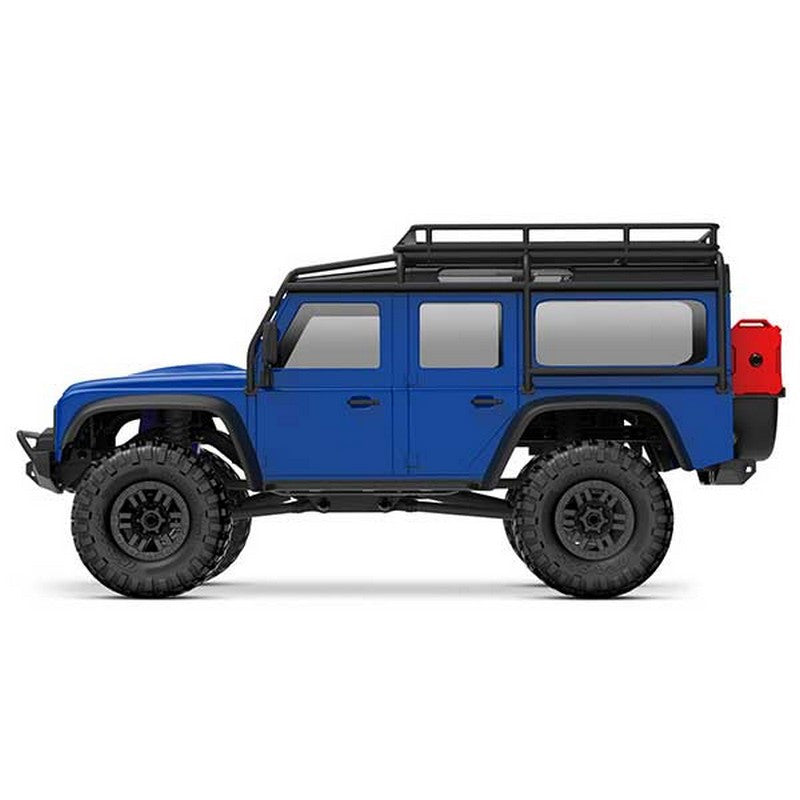 Traxxas TRX-4M 1/18 Land Rover Defender Crawler Bleu RTR - 97054-1 - Breizh Modélisme.
