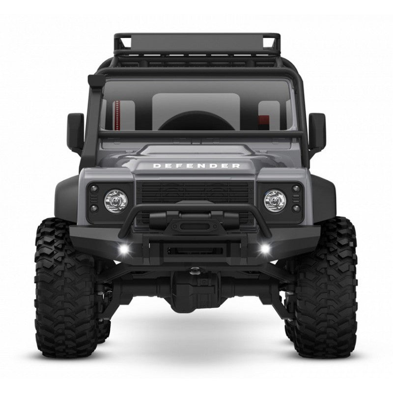 Traxxas TRX-4M 1/18 Land Rover Defender Crawler Gris RTR - 97054-1 - Breizh Modélisme.