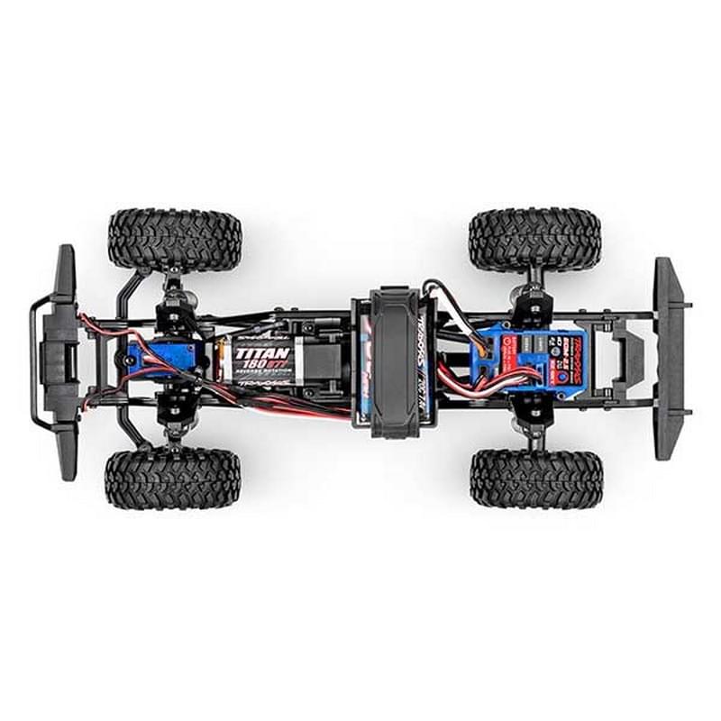 Traxxas TRX-4M 1/18 Land Rover Defender Crawler Gris RTR - 97054-1 - Breizh Modélisme.