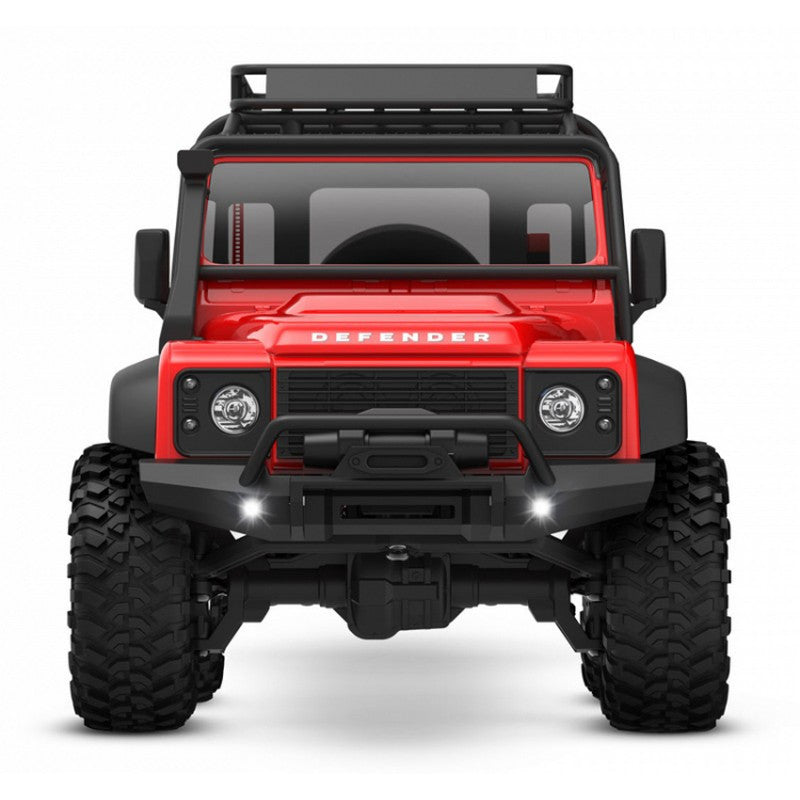 Traxxas TRX-4M 1/18 Land Rover Defender Crawler Rouge RTR - 97054-1 - Breizh Modélisme.