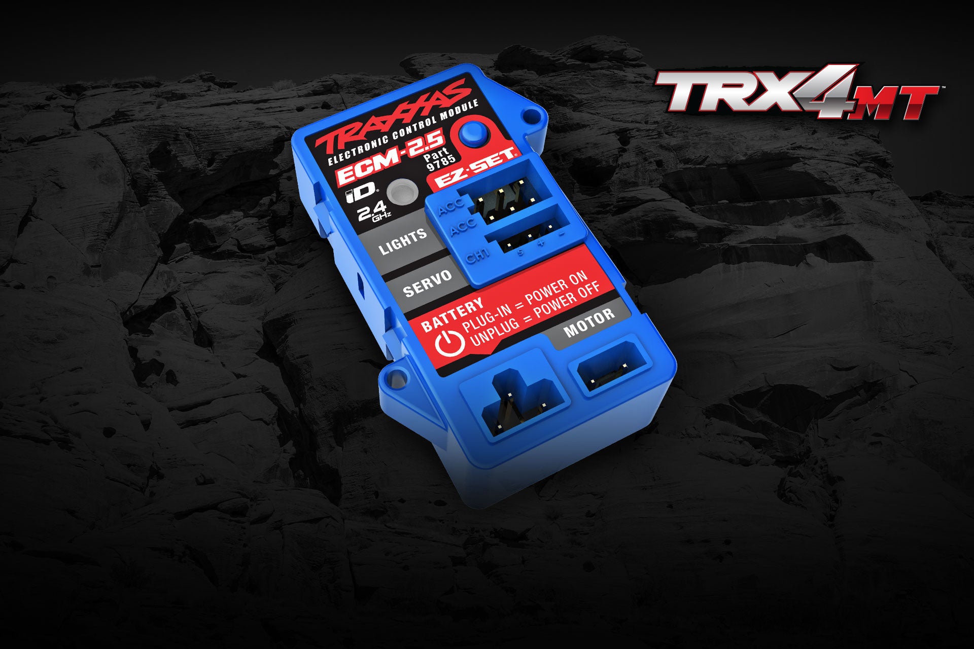 Traxxas TRX-4MT K10 monster truck 1/18 RTR - 98064-1 rouge - Breizh Modélisme.