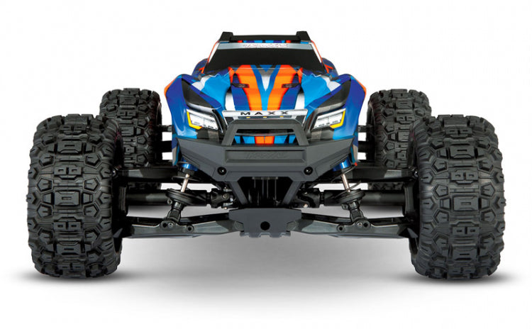 Traxxas Wide-MAXX 4S Bleu 4WD TQi TSM RTR 89086-4 - Breizh Modélisme.