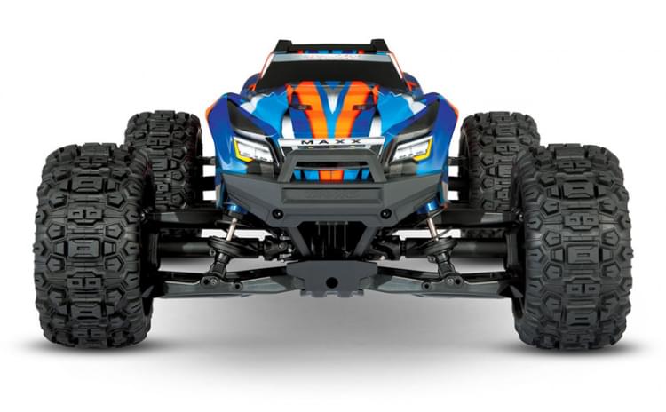 Traxxas Wide-MAXX 4S Bleu 4WD TQi TSM RTR 89086-4 - Breizh Modélisme.