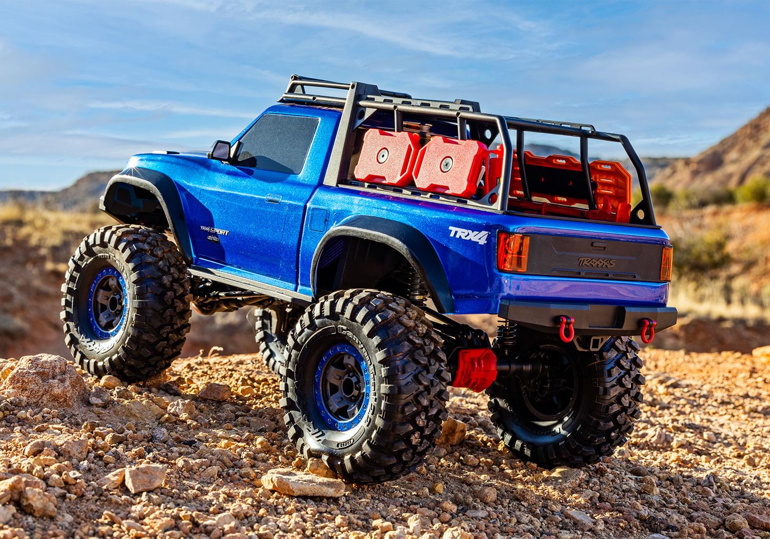 TRX4 Traxxas Sport High Trail RTR 82044-4 bleu - Breizh Modélisme.