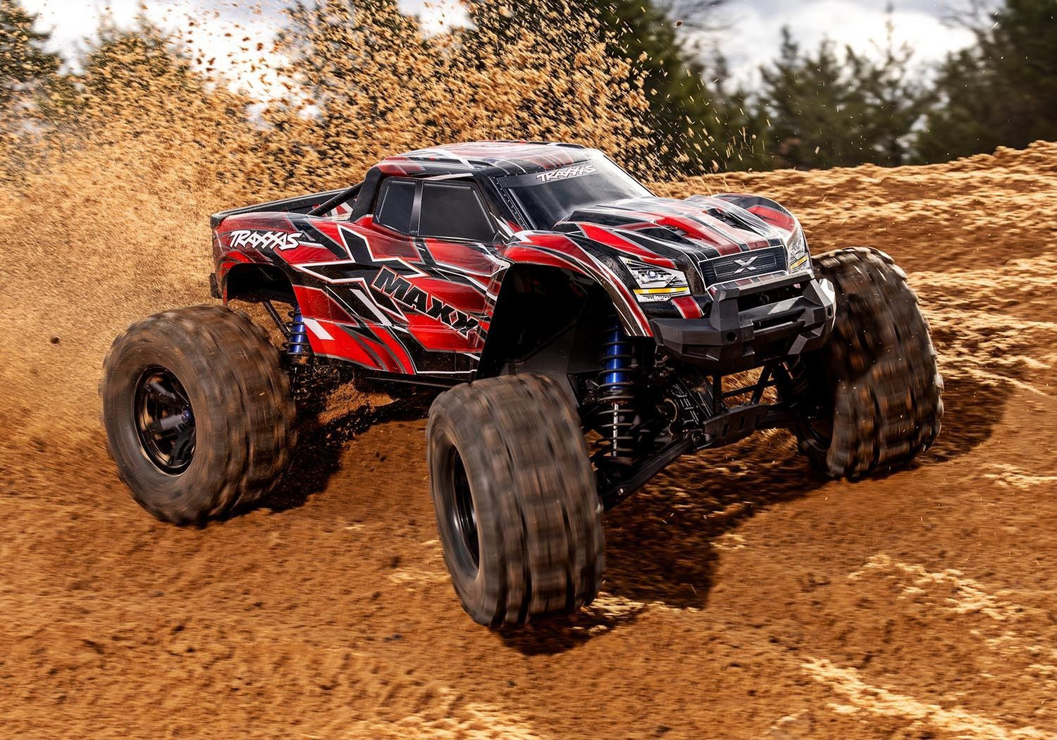 XMaxx Traxxas 8S Belted RTR 1/6 brushless 77096-4 - Breizh Modélisme.