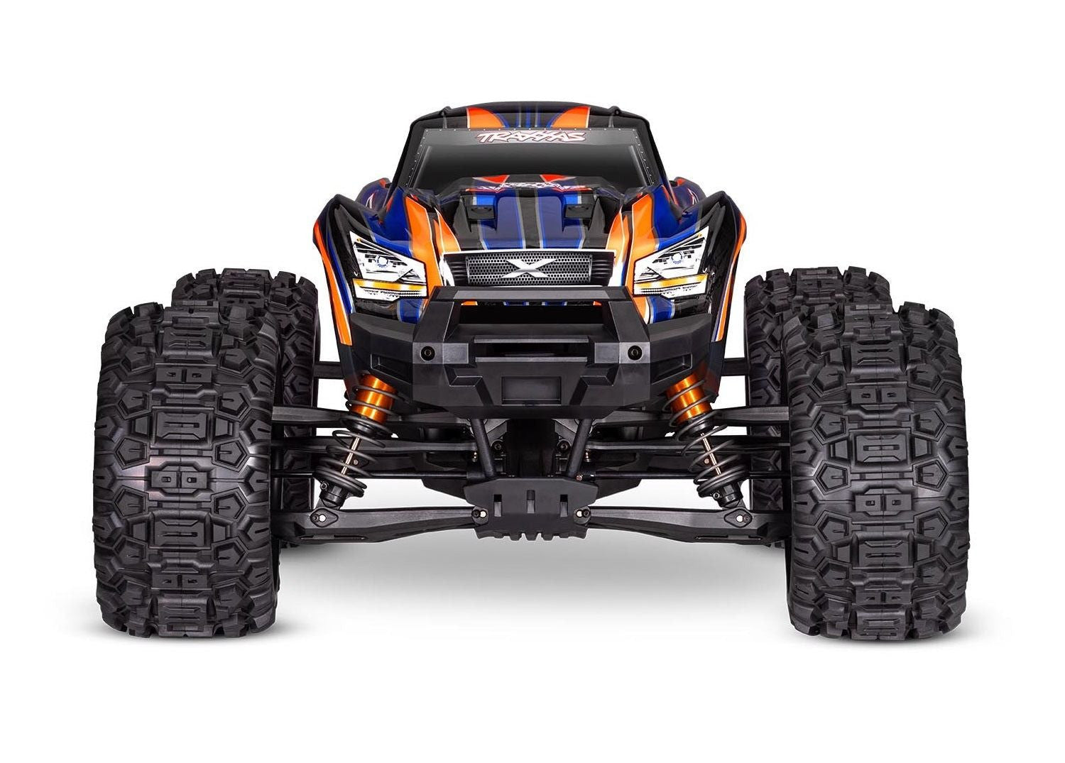 XMaxx Traxxas 8S Belted RTR orange 1/6 brushless 77096-4 - Breizh Modélisme.