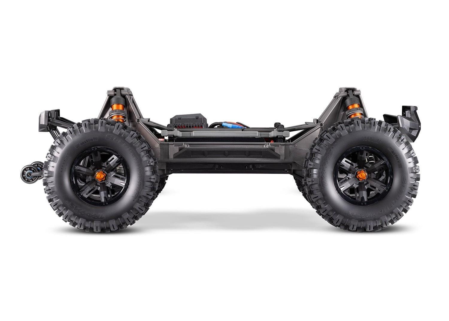 XMaxx Traxxas 8S Belted RTR orange 1/6 brushless 77096-4 - Breizh Modélisme.