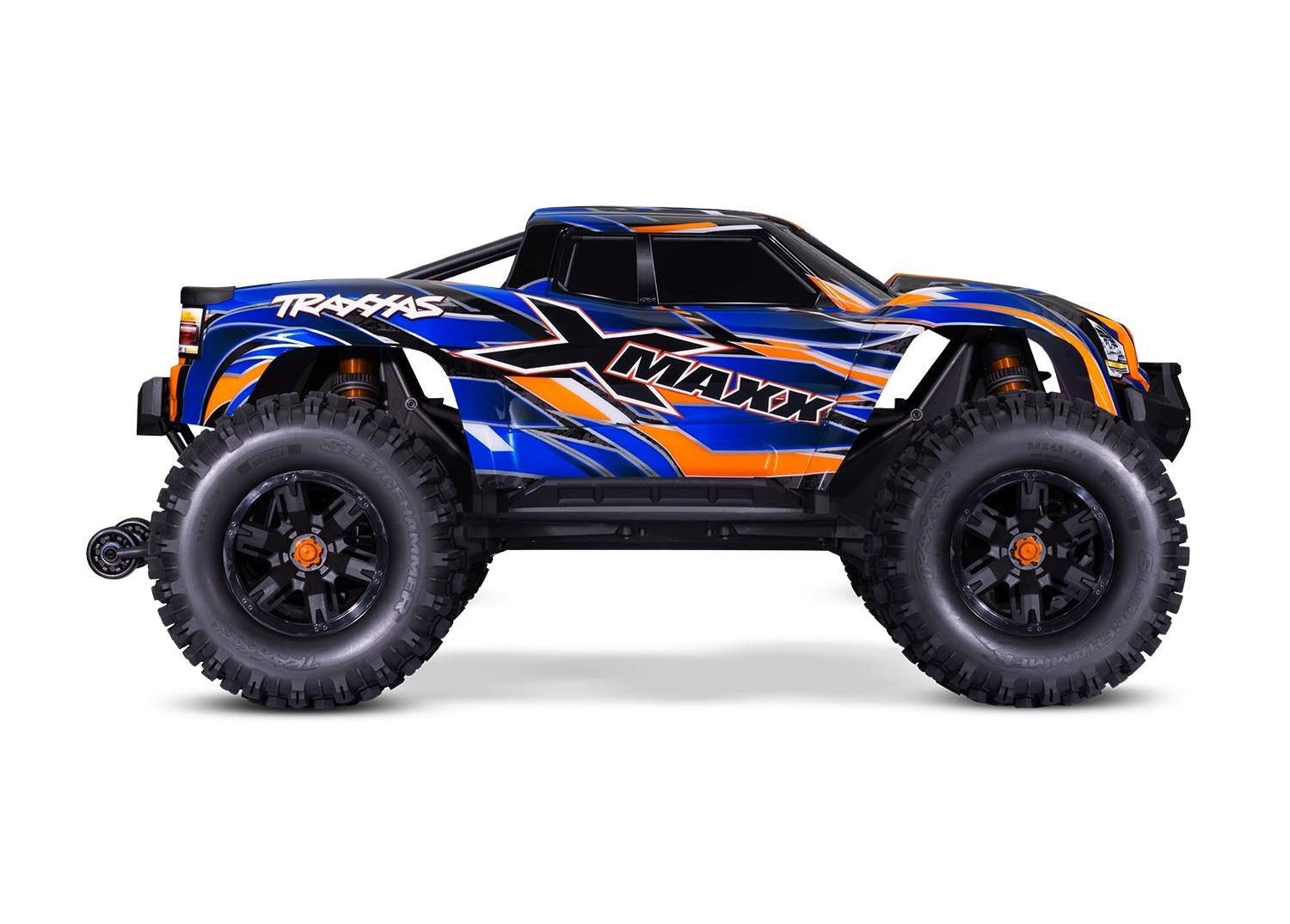 XMaxx Traxxas 8S Belted RTR orange 1/6 brushless 77096-4 - Breizh Modélisme.
