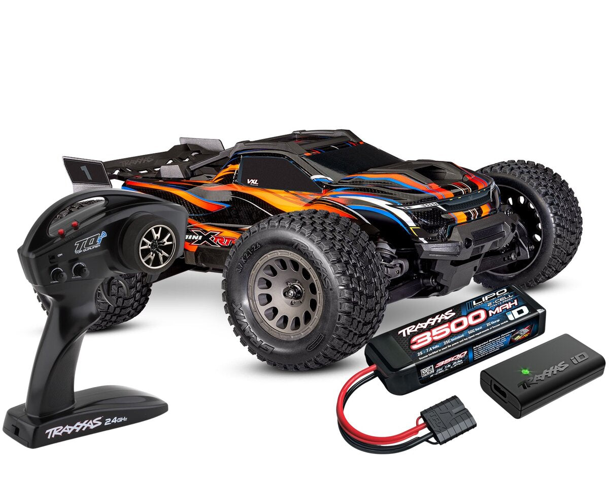 Traxxas Mini XRT VXL 3S - 108076-1 orange (Accu/Chargeur)