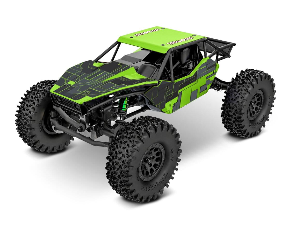 Traxxas TXC-4M Extreme Crawler 1/18 Brushless 3S RTR vert - Breizh Modélisme.
