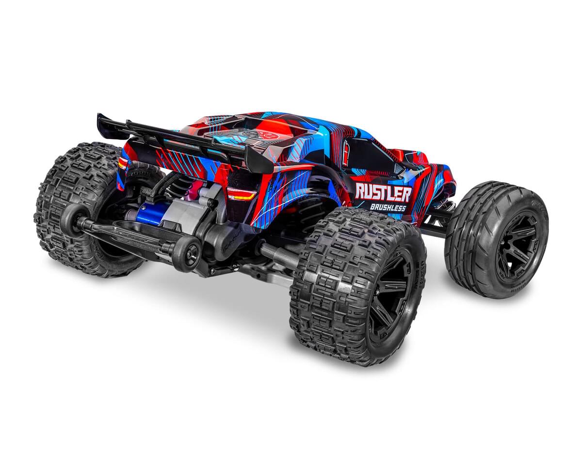 Traxxas Rustler 1:10 2WD RTR Stadium Truck rouge 37454-4