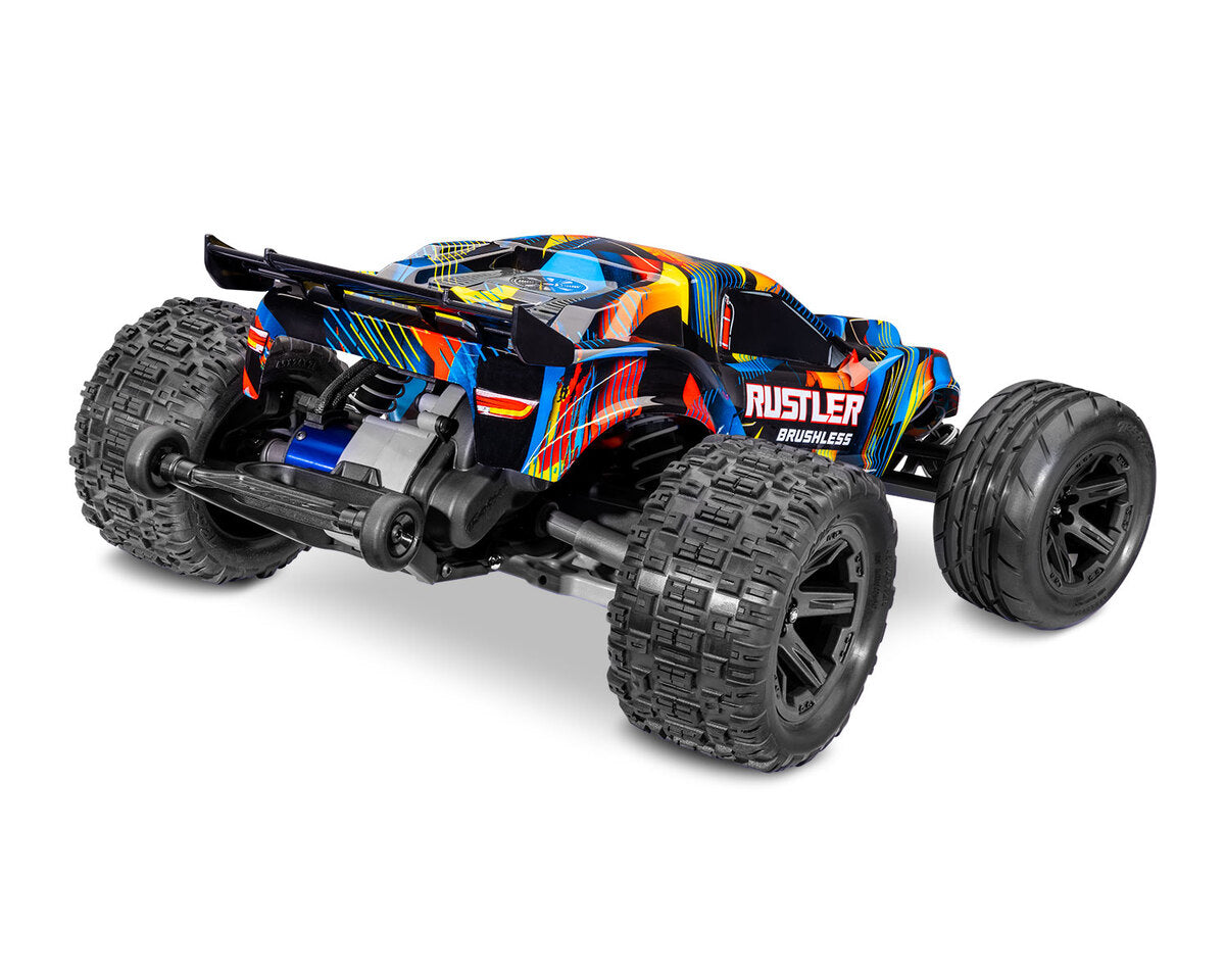 Traxxas Rustler 1:10 2WD RTR Stadium Truck jaune