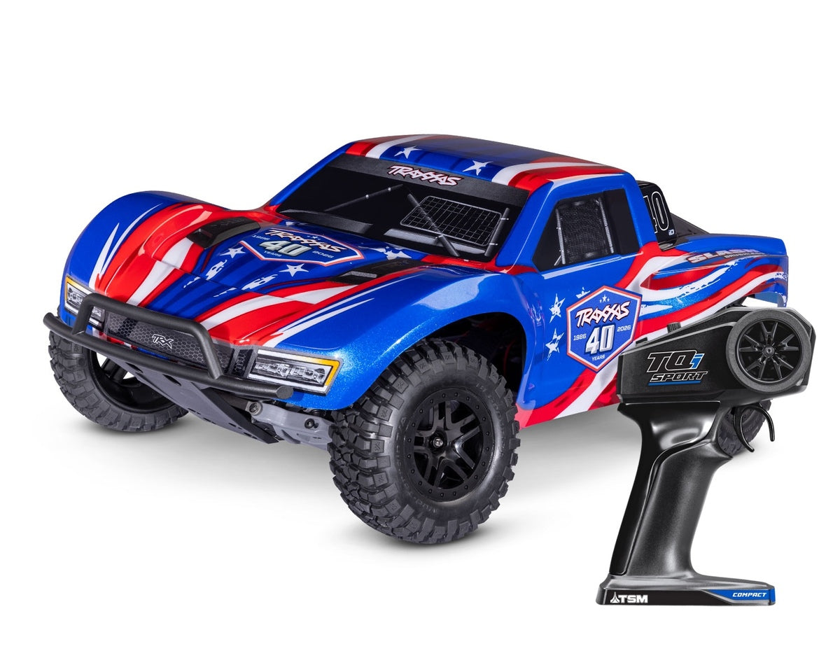 Traxxas Slash 2WD VX3 brushless 40TH 58434-4 - Breizh Modélisme.