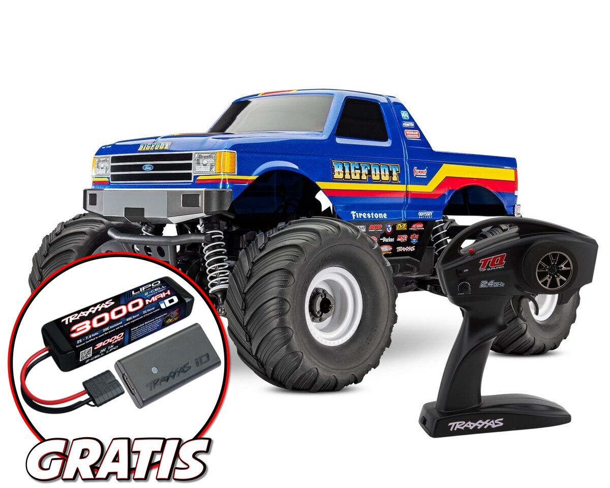 Traxxas Bigfoot 4X4 BL-2S RTR - 67134-4