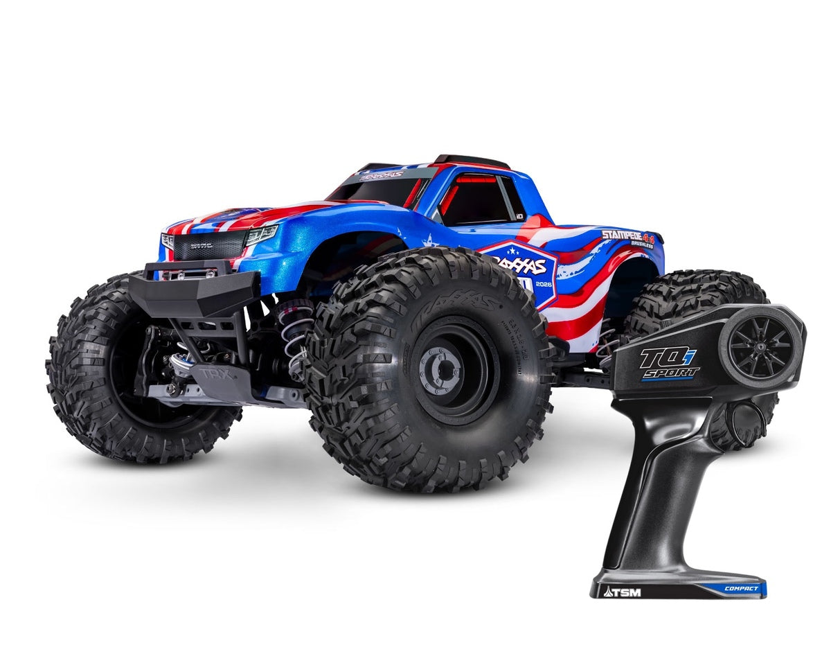 Traxxas Stampede 4x4 VX3 40TH Brushless 1/10 - 67454-4 - Breizh Modélisme.