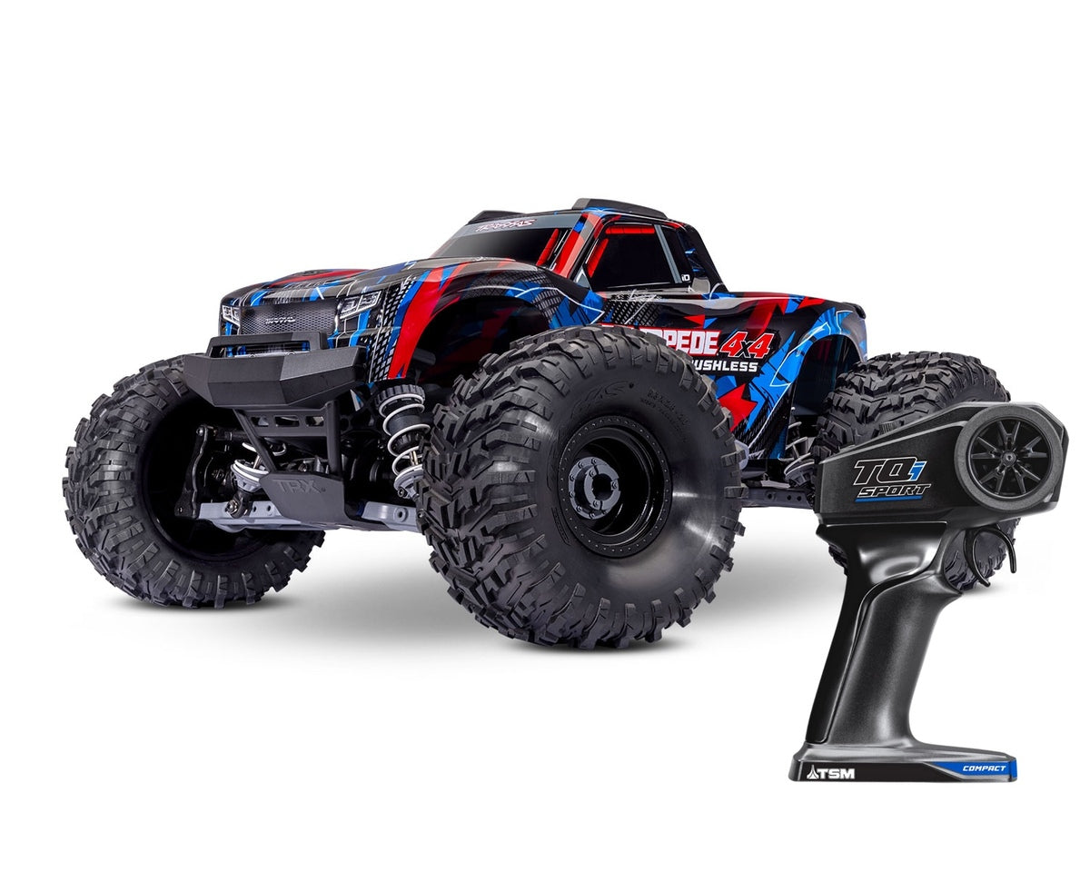Traxxas Stampede 4x4 VX3 Brushless 1/10 rouge 67454-4