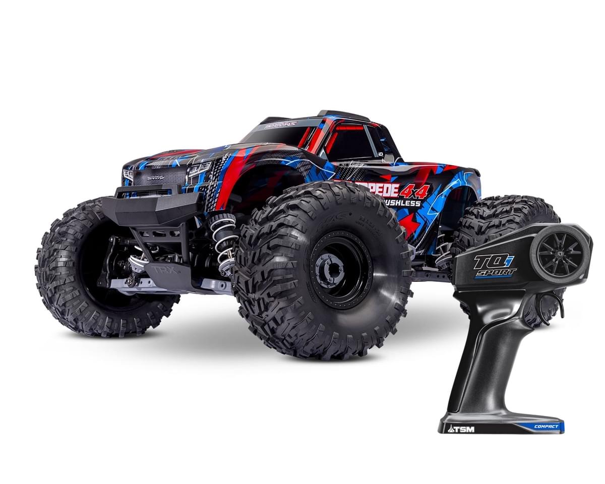 Traxxas Stampede 4x4 VX3 Brushless 1/10 rouge 67454-4