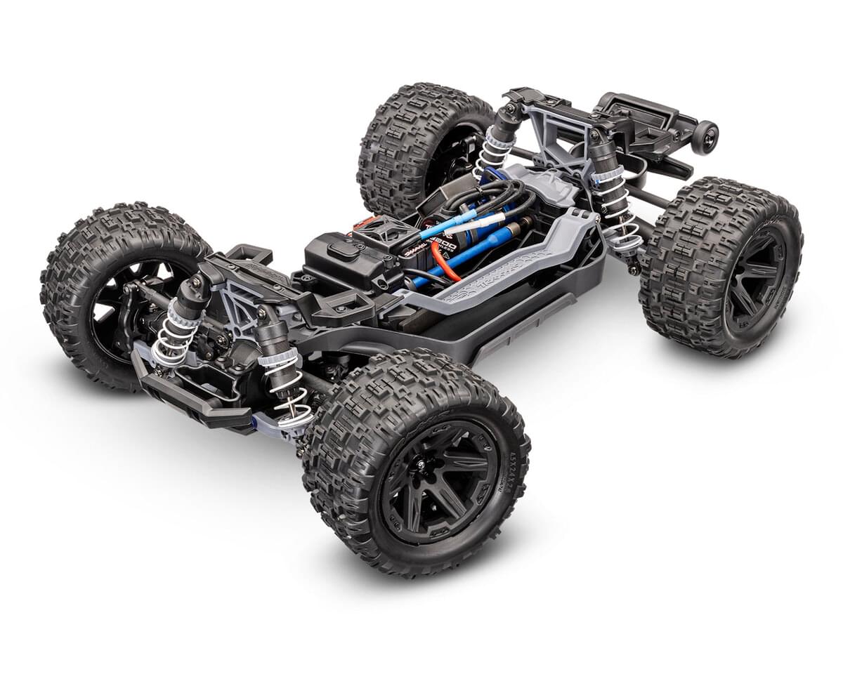 Traxxas Rustler VX3 Brushless HD 1/10 RTR - 67464-4 fushia - Breizh Modélisme.
