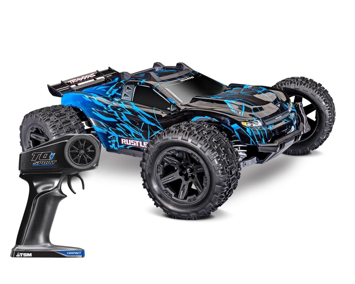 Traxxas Rustler VX3 Brushless HD 1/10 RTR - 67464-4 Bleu