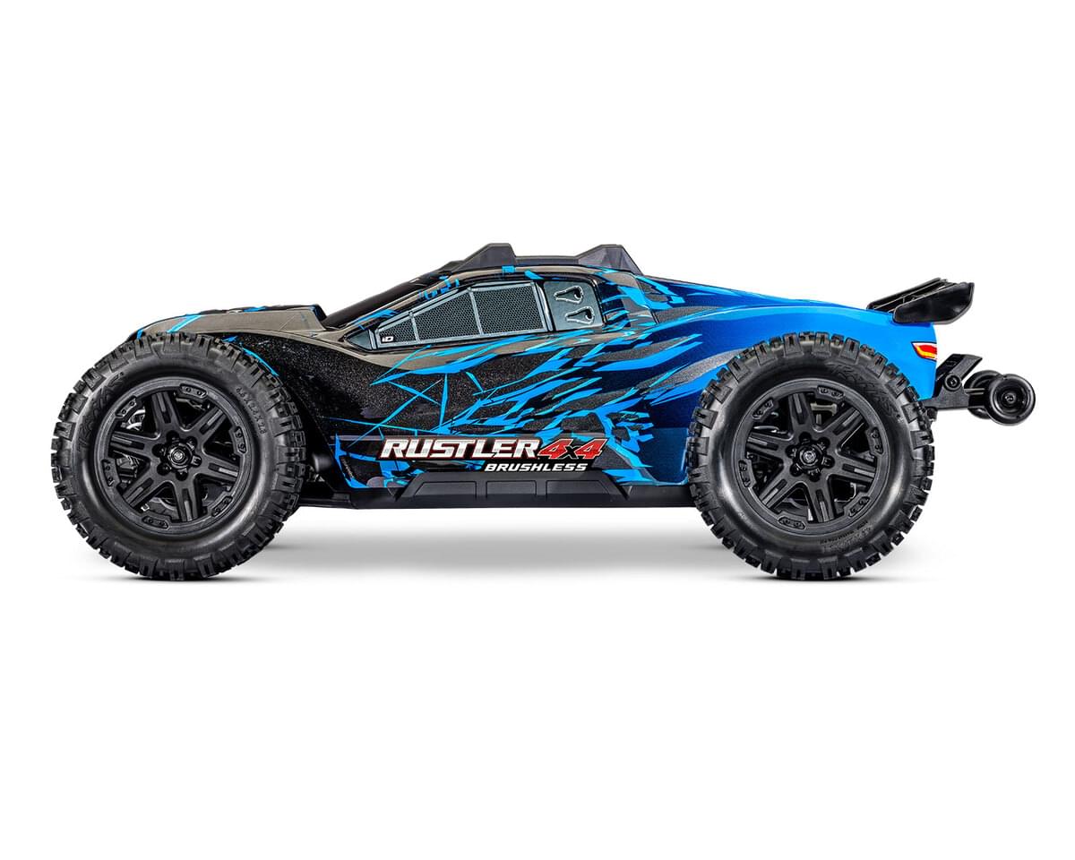 Traxxas Rustler VX3 Brushless HD 1/10 RTR - 67464-4 Bleu