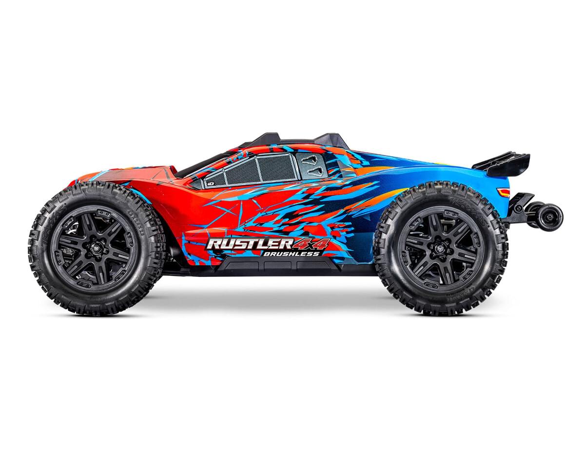 Traxxas Rustler VX3 Brushless HD 1/10 RTR - 67464-4 rouge