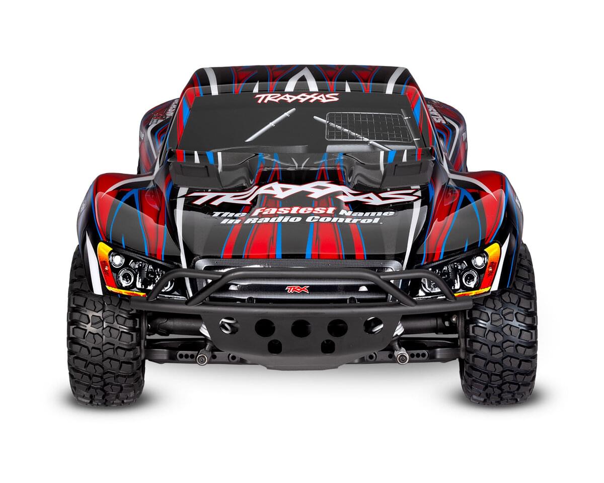 Traxxas Slash 4X4 VXL brushless HD 68386-4 rouge - Breizh Modélisme.