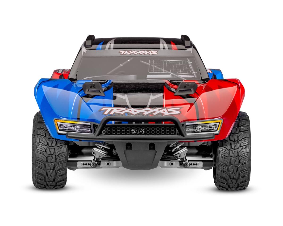 Traxxas Slash 4x4 VX3 Brushless rouge 68454-4 - Breizh Modélisme.
